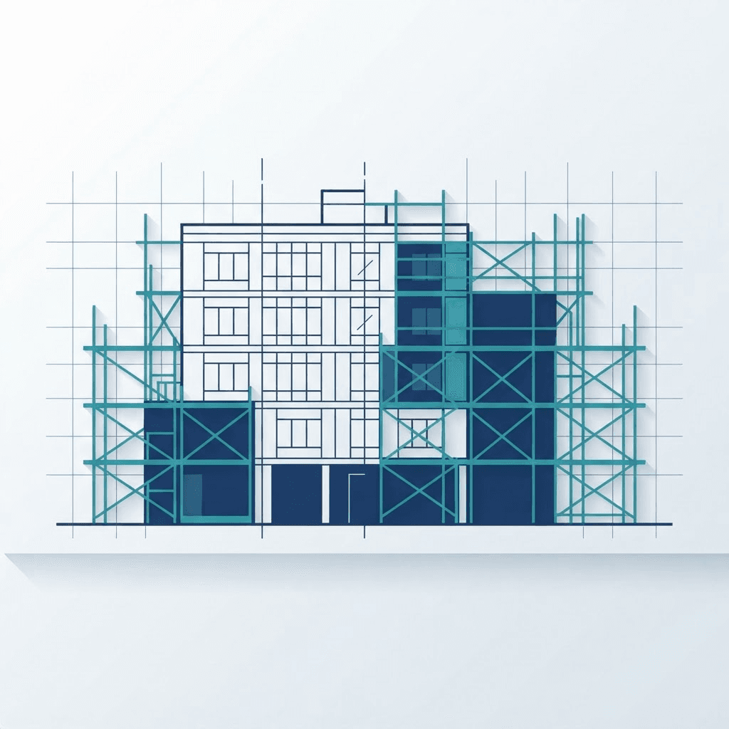 Rénovation de locaux professionnels par Freitas Group, chantier à Bruxelles